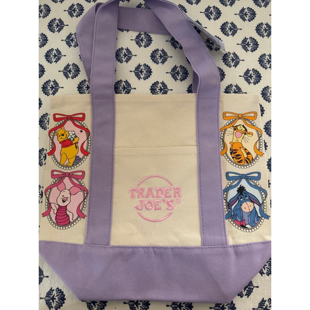 Disney Winnie the Pooh Custom Made Trader Joes Mini Tote